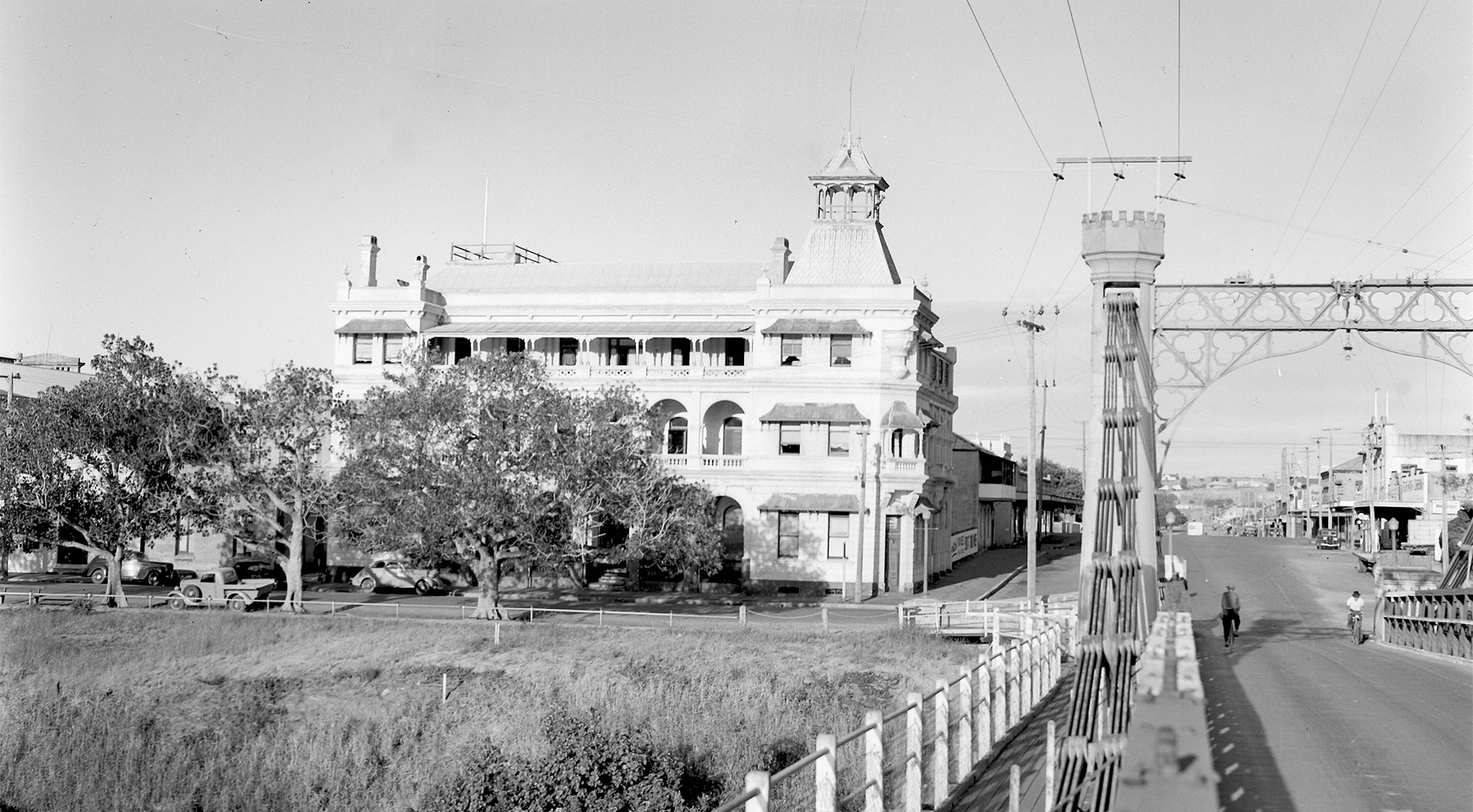 Heritage images of Rockhampton City used for wayfinding design and typographic inspiration