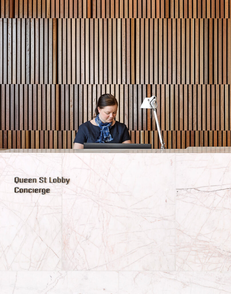 Creating a welcoming experience at the concierge desk