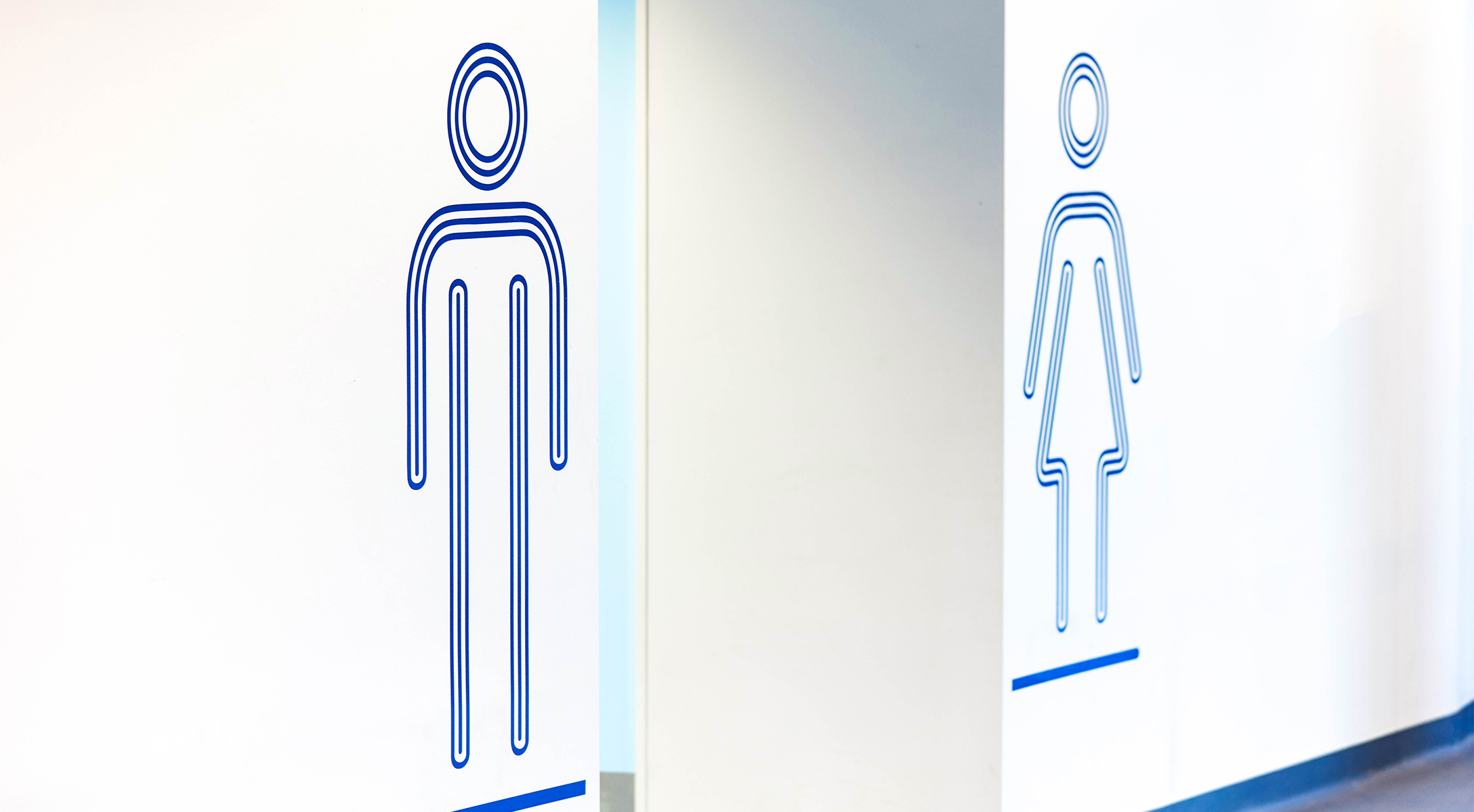 Stylised supergraphics indicate facility arrivals