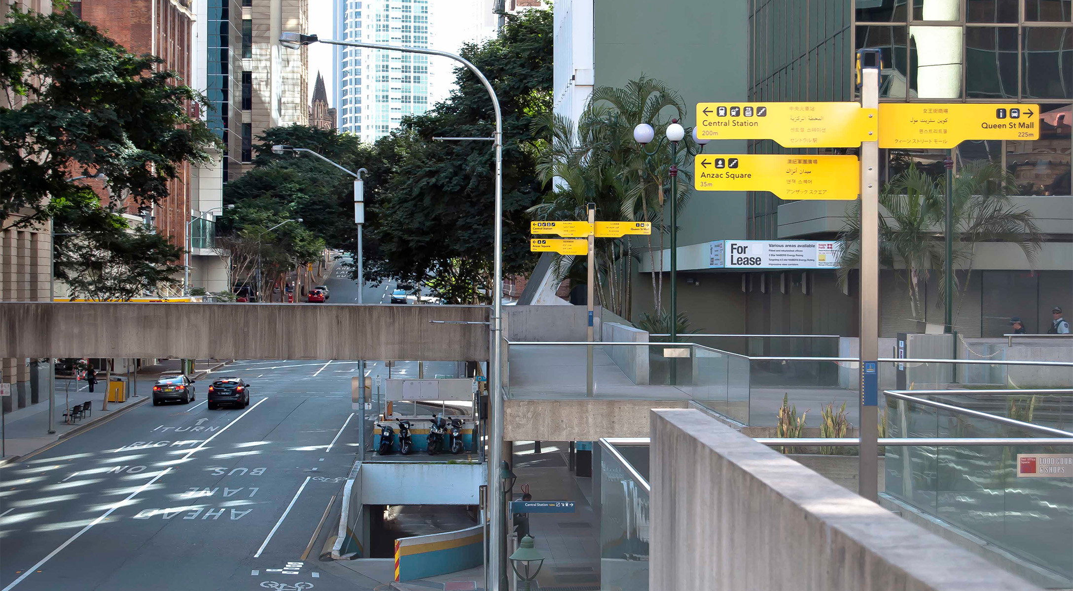 Wayfinding fingerposts