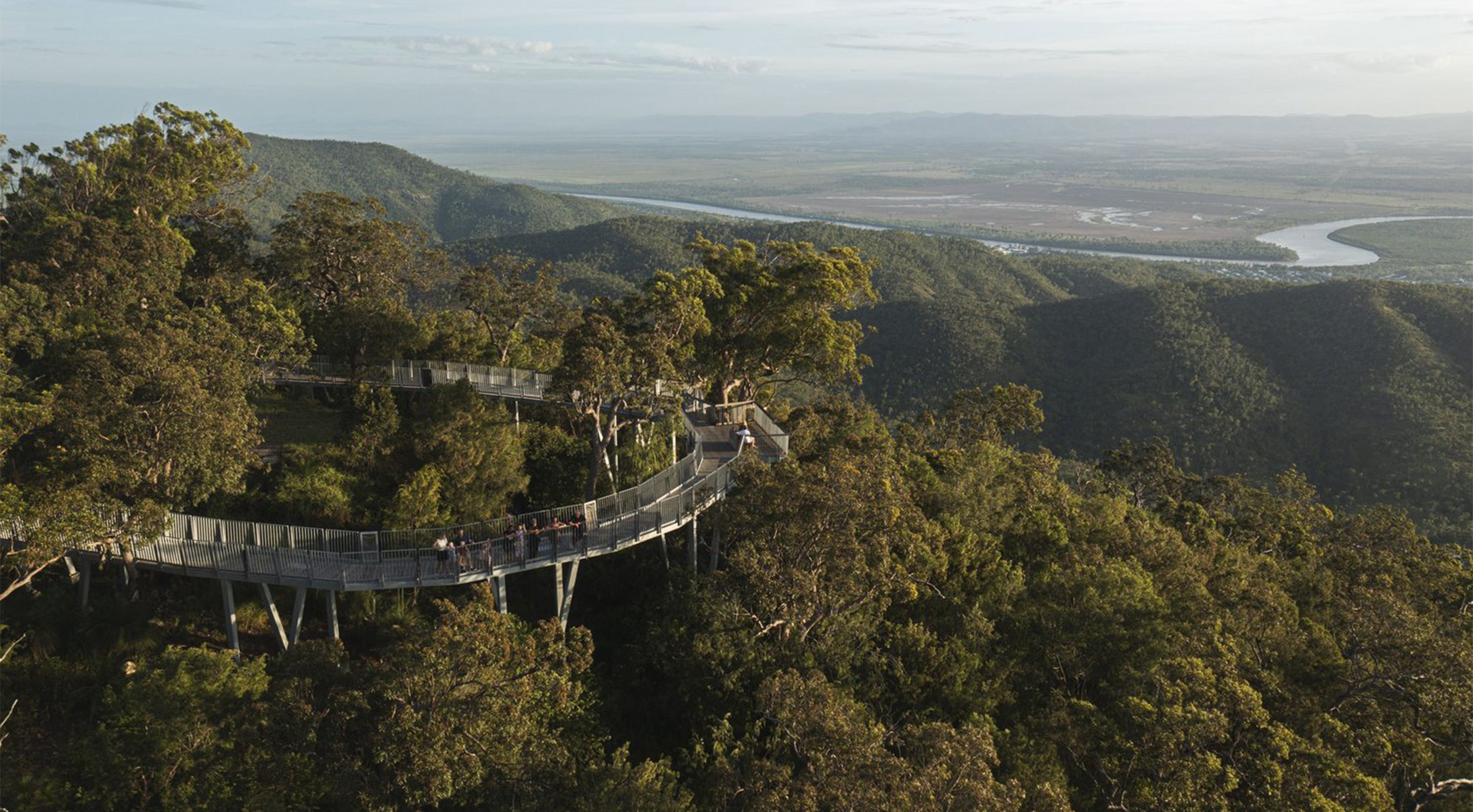 Sweeping views of the city, Fitzroy River, and surrounding ranges