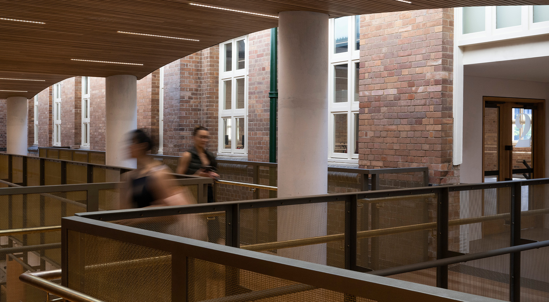 Adaptive reuse of the building, an old boot factory