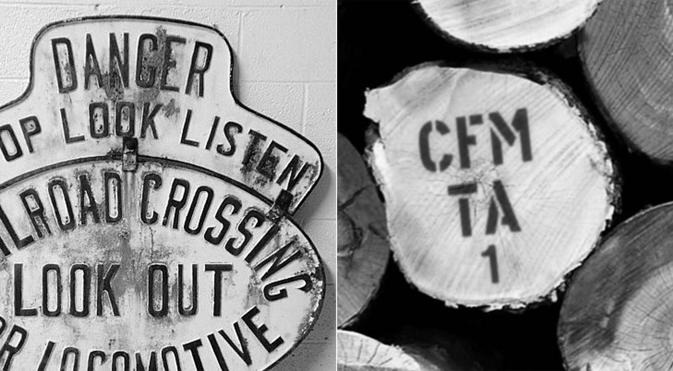 Local and historic typographic design inspiration for the visual identity